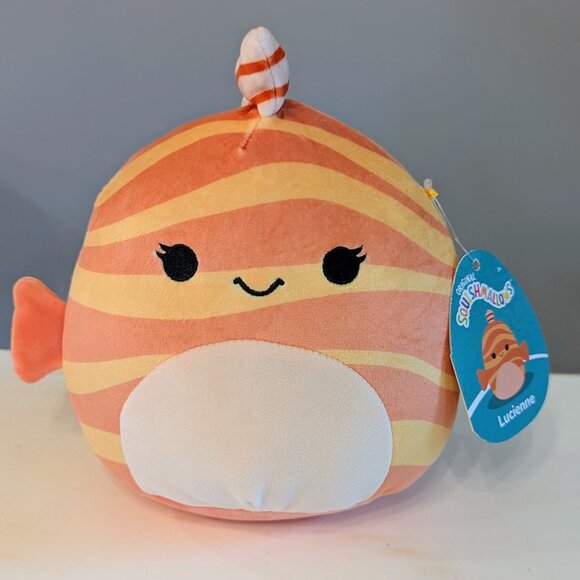 Squishmallows Other - Squishmallow Lucienne the Clown Fish Plush NWT | Collectible Soft Toy